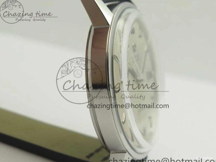 1226 Seamaster 30 1962 date SS TW Best Edition White Dial Silver Markers On Black Leather Strap MIYOTA Fashionable 8021